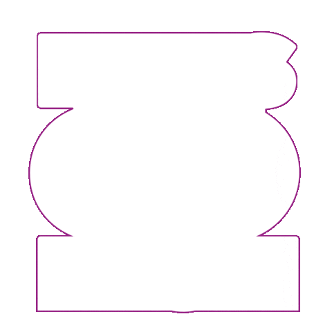 Rugby Plum Sticker by Emerald Warriors RFC