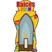 Raicescultura dayofthedead diadelosmuertos altar nicho Sticker