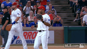 texas rangers face GIF by MLB
