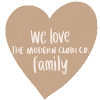 Themodernclothco love heart family themodernclothco Sticker
