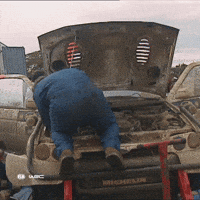 Fix It Car Service GIF by FIA World Rally Championship
