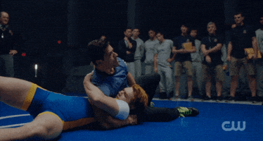 wrestling riverdale GIF by Vulture.com