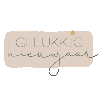Burokriebels burokriebels gelukkignieuwjaar Sticker