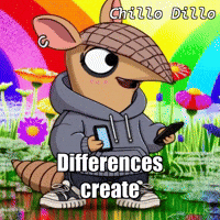 Rainbow Flower GIF by Chillo Dillo