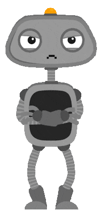 angry no way Sticker by cabuu