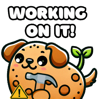 PawtatoFinance giphygifmaker pawtato pawtatofinance pawtatogifs Sticker