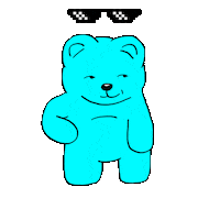 Sunglasses Deal With It Sticker by Gumi Bears Latam