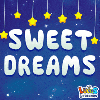 Good Night Stars GIF by Lucas and Friends by RV AppStudios