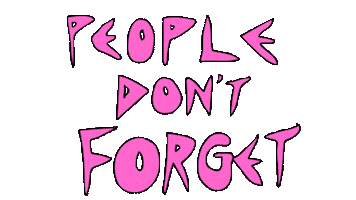 Never Forget Sticker by deladeso