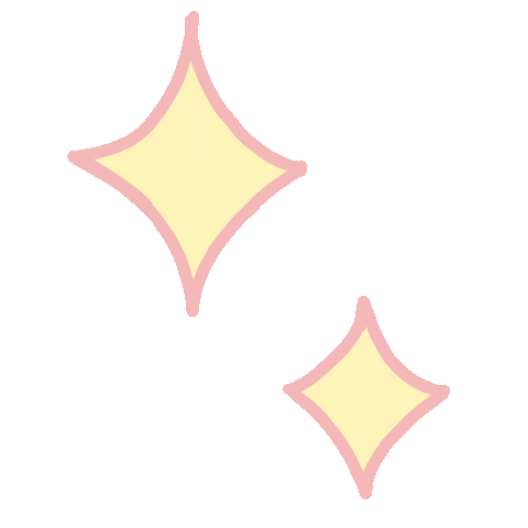 Pink Star Sticker by Niyu studio - Milan