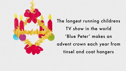 blue peter christmas GIF
