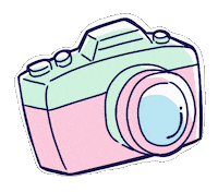 Pop Camera Sticker by ojiya_oyaji