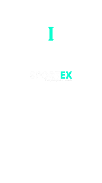 SportEx love sports heart king Sticker