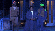 listen hold up GIF by The Public Theater