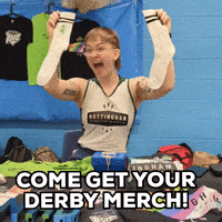 Roller Derby Merch GIF by Nottingham Roller Derby