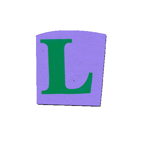 Letter Type Sticker