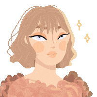 Cute Girl Sticker