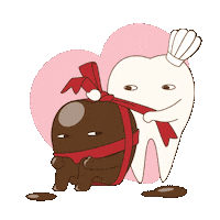 Valentines Day Valentine Sticker by dental_sozai