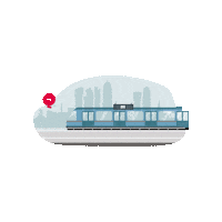 Travel Metro Sticker by Sila Qatar