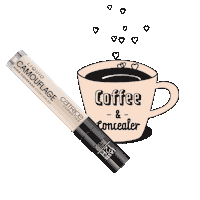 Coffee Makeup Sticker by catrice