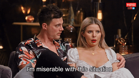 Over It Reaction GIF by Married At First Sight