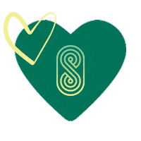 SPENN_Blockbonds love heart spenn love spenn Sticker