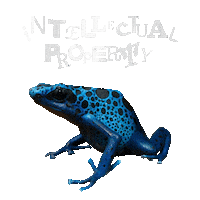 Intellectual Property Frog Sticker by Waterparks