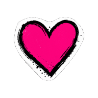 Heart Love Sticker by Cara