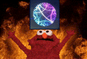 Fire Bitcoin GIF