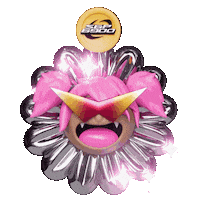 3D Flower Sticker by Evan Hilton