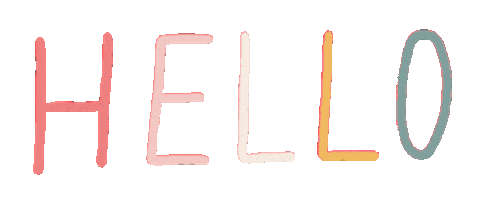 Hello Sticker