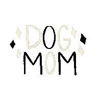 Oliviamarie95 dog dog mom paw shop art from olive Sticker
