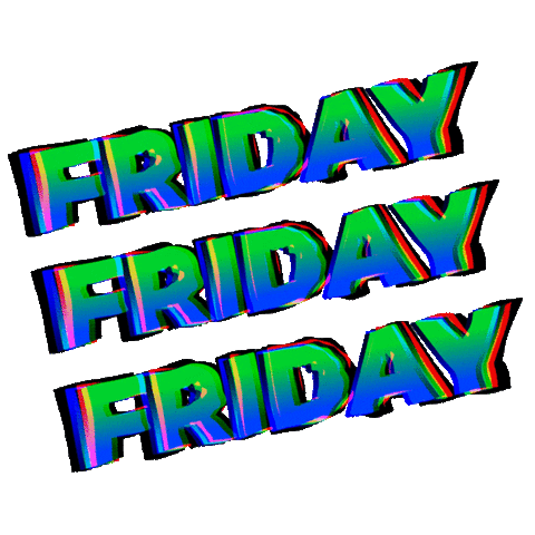 Text Friday Sticker by hAyDiRoKeT