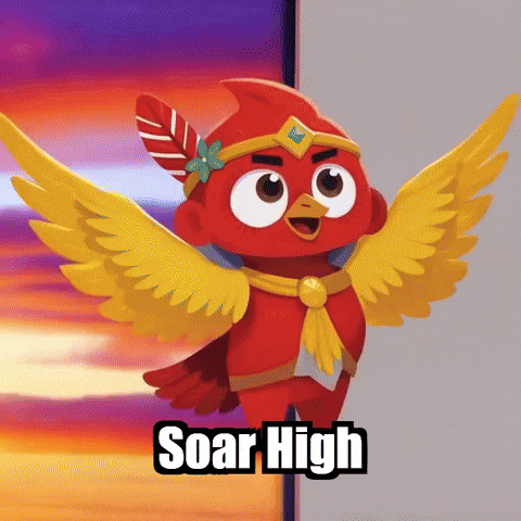 Soar High Wisdom GIF by The Cardinal Virtue