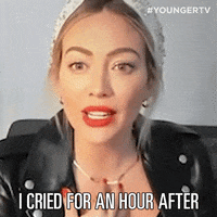 Hilary Duff Crying GIF by TV Land
