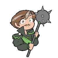 Excited Sanders Sides Sticker