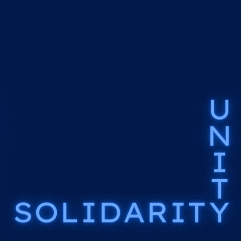 Unity Solidarity GIF by Maryland Democratic Party