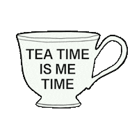 Tea Time Sticker by Shelly Saves the Day
