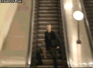 fall fail GIF by Cheezburger