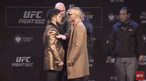 face off ufc fight night 143 GIF by UFC