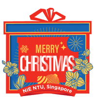 Merry Christmas Sticker by National Institute of Education (NIE) | NTU Singapore