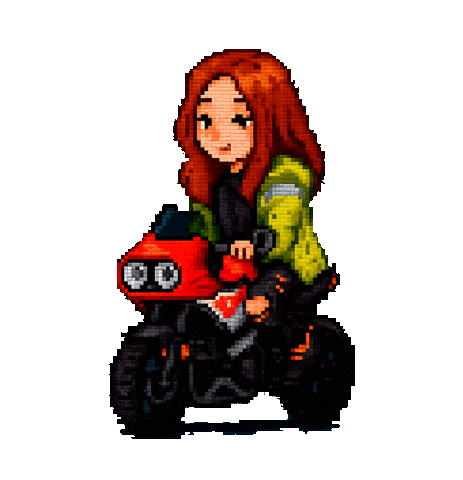 Motorcycle Kiss Sticker by The Low Keys