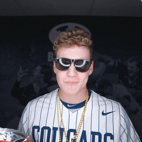 Lets Go Popcorn GIF by BYU Cougars