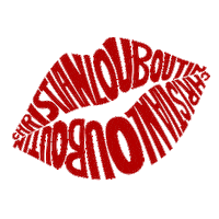 Love You Kiss Sticker by Christian Louboutin