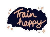 Train Happy Sticker by Tally Rye LTD