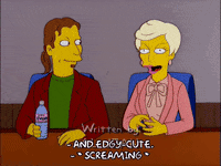 Season 12 Water GIF by The Simpsons