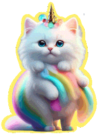 Cat Kitten Sticker by Kunsthal Rotterdam