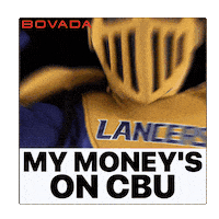 Cal Baptist Lancers Sticker by Bovada