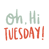 Tuesday Morning Day Sticker