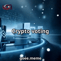 Crypto Voting GIF by Goeememe